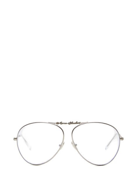 metal aviator sunglasses woman silver ACNE STUDIOS | C30063DWO
